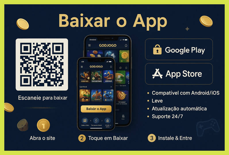 Baixar o GODJOGO Cassino App