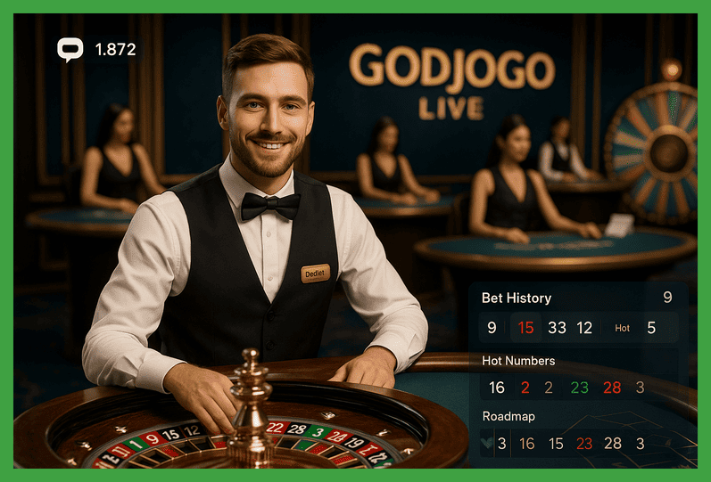 O GODJOGO Live Casino lança promoções regularmente