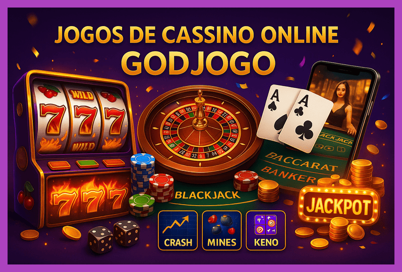 Jogos de cassino online GODJOGO