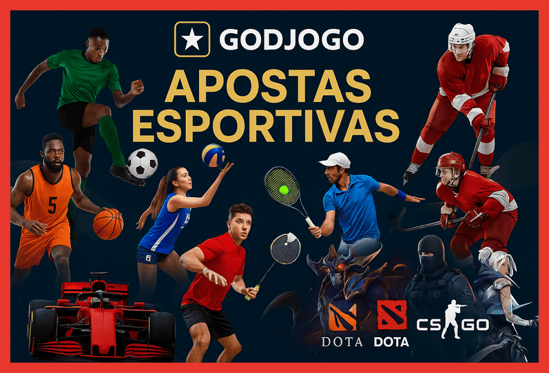 Apostas esportivas no cassino online GODJOGO