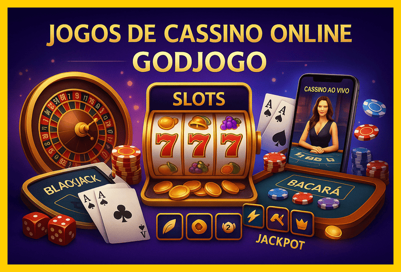 Jogos de cassino online inovadores e emocionantes na GODJOGO
