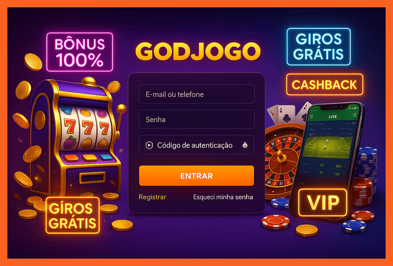 Registro na GODJOGO Garante Acesso a uma Vasta Seleção de jogo