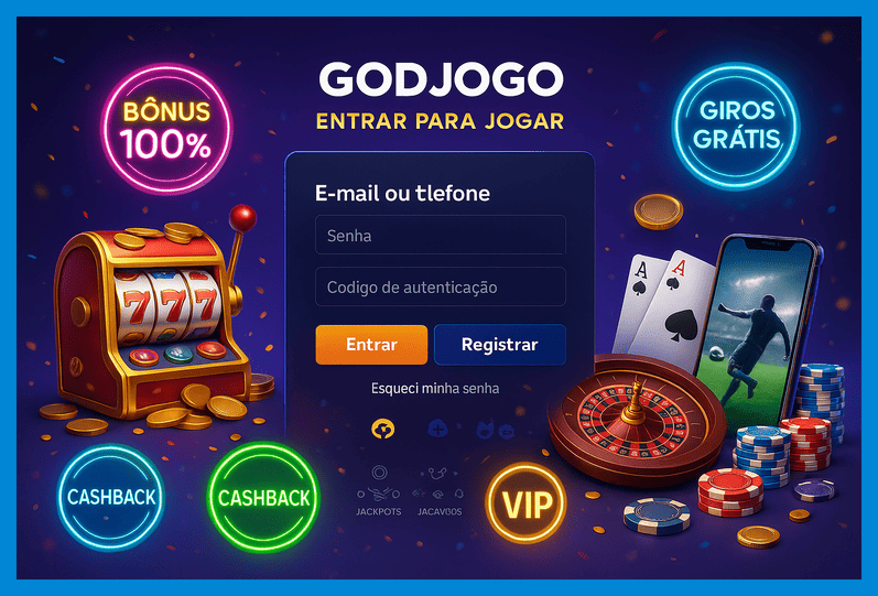 Criar uma nova Conta no plataforma GODJOGO