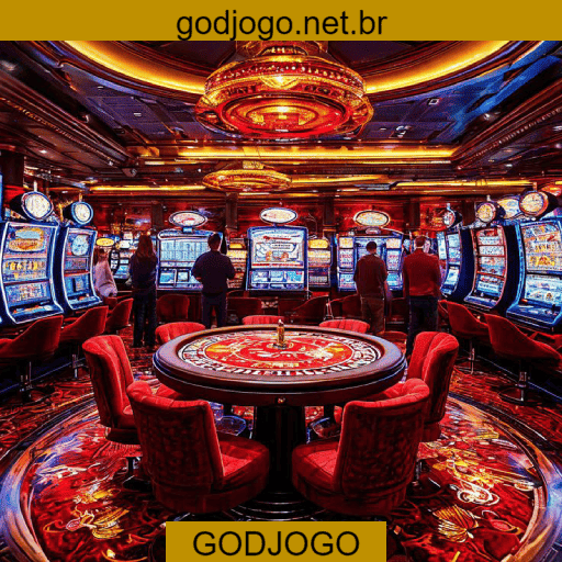 Jogos de Mesa Premium GODJOGO - Blackjack, Roleta, Baccarat